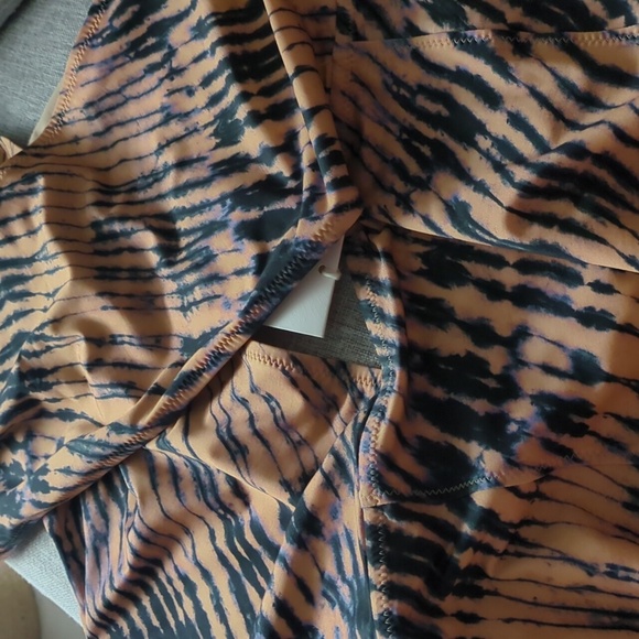 Ulla Johnson The Keiran Maillot One Piece Cutout Fig Swimsuit XL Beach Vacation - Picture 4 of 8